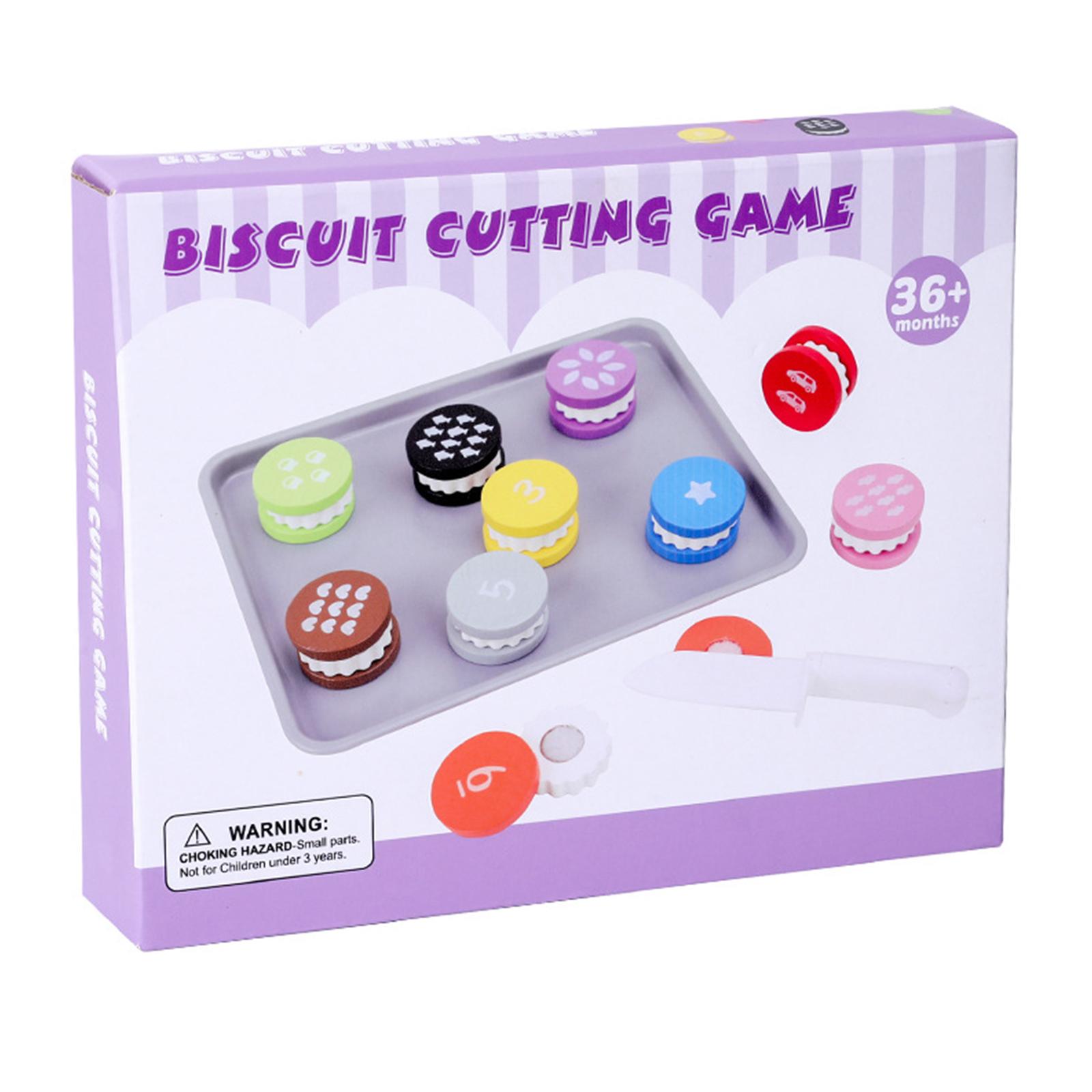 Kitchen Kids Baking Set - 子供向けの木製おもちゃの食品セット。クッキーのプレイセットで、キッチンごっこ遊びに最適。幼児向けの知育玩具として、男の子にも女の子にも喜ばれる誕生日プレゼントに。