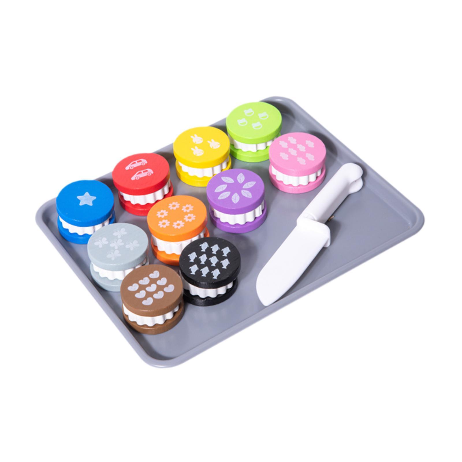 子供向けの木製おもちゃの食品セット。クッキーのプレイセットで - Kitchen Kids Baking Set のレビューと価格