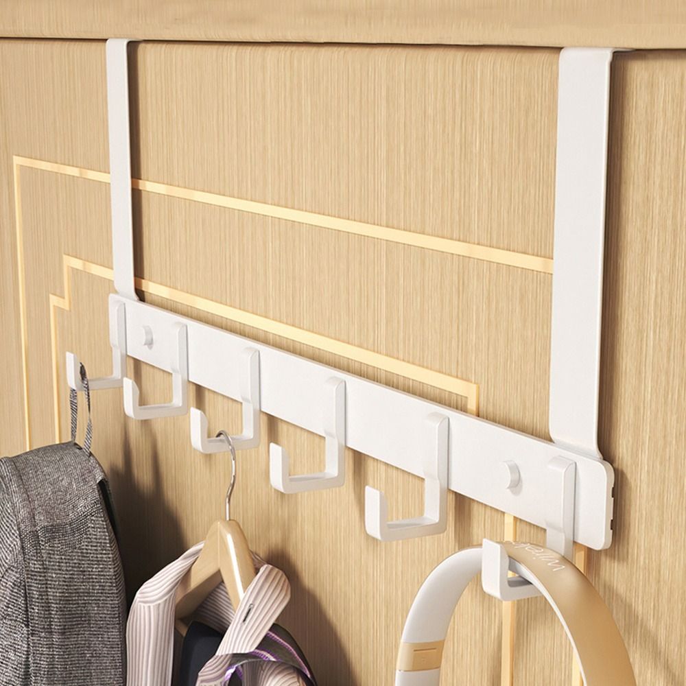 ドア上のフック 6 フック洋服コート帽子タオルハンガーバスル - Kitchen Uncle のレビューと価格