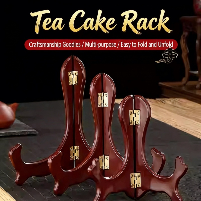 1pc ヴィンテージ木製ディッシュディスプレイラック カーブ - Kitchen Baking Rack のレビューと価格