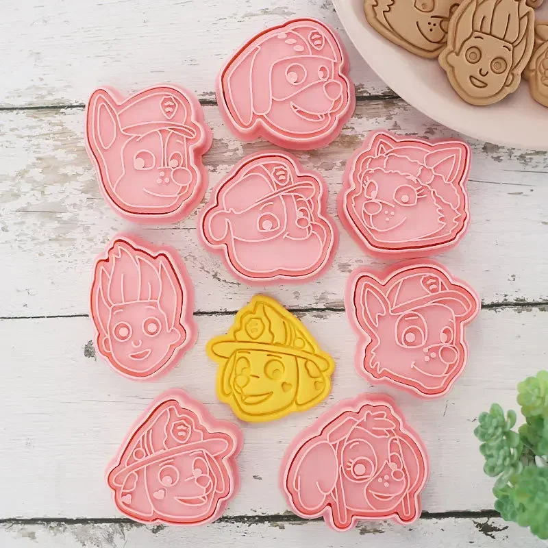 「パウ・パトロール」のクッキー型。かわいいアニメキャラクター - Baking Kitchen Set のレビューと価格